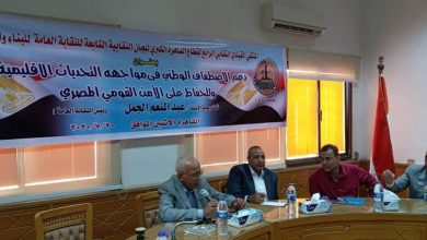صورة عبد المنعم الجمل: عمال مصر كانوا وسيظلوا على قدر المسئولية في دعم الدولة لمواجهة التحديات