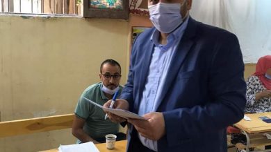 صورة بالصور . النائب هاني مرجان يدلي بصوته في إنتخابات الشيوخ ..ويدعو المواطنين للمشاركة في التصويت