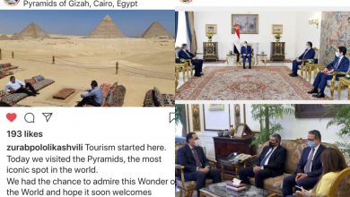 صورة آمنة وليتكم تزورنها.. أمين عام السياحة العالمية يوثق جولته بمصر على التواصل الاجتماعي