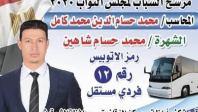 صورة لازم اعرف انت محاسب بجد ولا لا  .. مواطن يسأل مرشح  :انت معاك كلية ولا دبلوم علشان ننتخبك