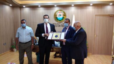 صورة تعاون مشترك بين جامعتي”الالكترونية الاهلية” و”اسوان” في المجالات التعليمية والاكاديمية.