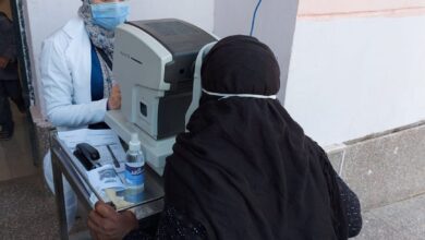 صورة بصيرة تنظم سلسلة قوافل للكشف على مرضى العيون بقرى الاقصر