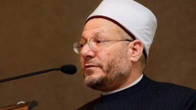 صورة في كلمته بمناسبة الاحتفال باليوم العالمي للغة العربية .. مفتي الجمهورية: النهوض باللغة العربية واجب وطني وقومي للحفاظ على الهوية