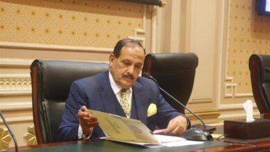 صورة فارس فاقوس تحت القبة ..علي الدين النجار لوزير الاتصالات في جلسة البرلمان  : أين الانترنت ؟أهالي الدائرة يعانون من سوء الشبكة