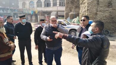 صورة رئيس حي البساتين يقود حملة مكبرة لصيانة شوارع مدينة المعراج وميدان الجزائر