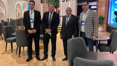 صورة علي هامش ريل جيت رؤساء النيل والاهرام يلتقون اسكان النواب |صوره