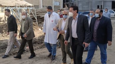 صورة اتصالات مكثفة مع المقاول المسئول .. النائب  نور هاشم يبعث الأمل في ازمة ملف  مستشفي كفر صقر المهجور .. ويشيد بجهود وكيل وزارة الصحة بالشرقية