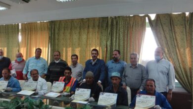 صورة بالصور.. ” أبو اليزيد ” يكرم  العاملين  بشركة الدلتا للسكر بمناسبة عيد العمال