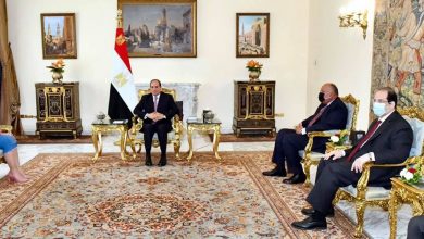 صورة الرئيس لـ”وزيرة خارجية ليبيا”: دعم كامل للمجلس الرئاسى وحكومة الوحدة الوطنية