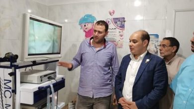 صورة النائب علاء قريطم .. دعم مستشفى حوش عيسى بجهاز منظار جراحي بقيمة 600 الف جنيه..