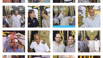 صورة سرادق مهيب الشرقية تعزي النائب خالد بدوي .. بالصور عزاء جد نائب  التنسيقية يتحول الي مظاهرة حب ومشاركة كبيرة من القيادات الأمنية والسياسية والتنفيذية