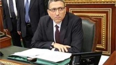 صورة امين مساعد  الشئون البرلمانية لحزب مستقبل وطن ينعى المستشار أحمد سعد فى وفاة خاله