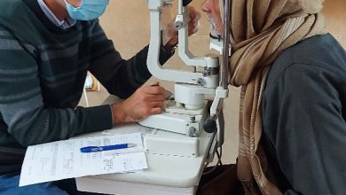 صورة بالصور .. بصيرة والبنك الأهلي يوقعان الكشف على عيون ١١٩٥ من أهالي السباعية وابوالريش بحري باسوان