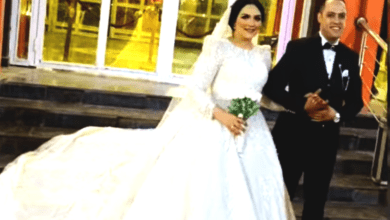 صورة بالصور.. زفاف “د. أفنان سويد  و أحمد الشوربجي”