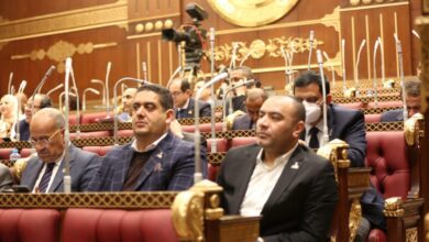 صورة نواب دمياط بالشيوخ وليد التمامي ومحمد ابوحجازي : زيارة الشيخ محمد بن زايد لمصر تؤكد علي عمق العلاقة بين البلدين والمواقف الواضحة في مواجهة التحديات الإقليمية