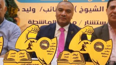 صورة بكل الحب النائب محمد ابوحجازي يكرم إسر شهداء الوطن تزامنا مع إحتفالات نصر إكتوبر