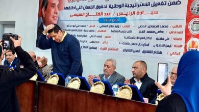صورة بحضور نواب مستقبل وطن الحصي والتمامي وابوحجازي تكريم مستشفي السرو المركزي من المنظمة المصرية لحقوق الإنسان