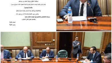 صورة تقريرمفصل عن خطة عمل النائب محمد ابوحجازي لدعم وتشجيع الصناع بمقترح فرش الوحدات الحكوميه بأثاث دمياط 