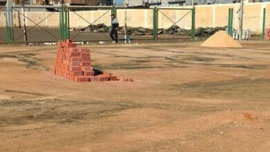 صورة بالمستندات : النائب وليد التمامي أفعال علي أرض الواقع.. بدء العمل علي إحلال وتجديد الملعب الخماسي بسيف الدين