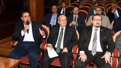 صورة إسكان الشيوخ توصي بسرعة تنفيذ مقترح النائب وليد التمامي بشأن محطة الصرف الصحي لقرى الشرباص والنيل والبراشية بدمياط