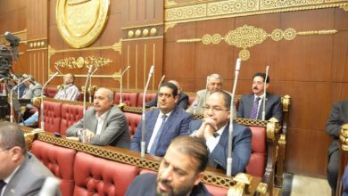 صورة بحضورممثلي الحكومه اسكان الشيوخ توصي بتنفيذ مقترح التمامي بالتنسيق بين هيئة السكه الحديد و الاصلاح الزراعي و محافظة دمياط لسرعة توفير قطعة الارض لنقل محطه قطاردمياط