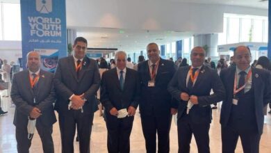 صورة نواب الشيوخ التمامي وابوحجازي :عن إشادة الأمم المتحدة بمنتدى شباب العالم .. يؤكد على الدور الريادي لمصر تحت قيادة الرئيس السيسي