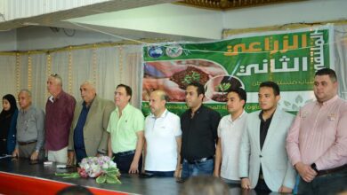 صورة بحضور اكثر من ٤٠٠ شاب  أمانة الشباب تنفذ الملتقى الزراعى الثانى لشباب مستقبل وطن بدمياط