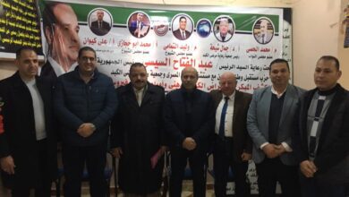 صورة قيادات حزب مستقبل وطن بدمياط كيوان والتمامي يتابعون سيرعمل القافلة الطبية بقرية الناصرية وسط إقبال كبيرمن الآهالي