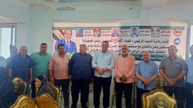 صورة انطلاق القافلة الطبيةالمجانية  بقرية دقهله لحزب مستقبل وطن بدمياط تحت رعاية  “كيوان والحصي والتمامي وابوحجازي “