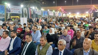 صورة بحضور 20 الف مواطن مؤتمر جماهيري حاشد لدعم النائب محمد عبدالحميد فى الطالبية والعمرانية