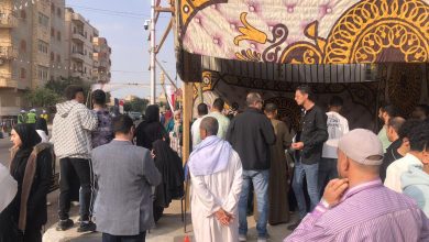 صورة النائب أحمد أبوزيد يحشد بقوة للمشاركه في العملية الانتخابية بمدينة السادات