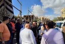 صورة حضور منقطع النظير بالسادات .. أحمد ابوزيد يقود ملحمه وطنية الى اللجان الانتخابية بالسادات