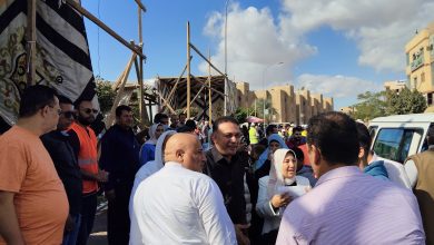 صورة حضور منقطع النظير بالسادات .. أحمد ابوزيد يقود ملحمه وطنية الى اللجان الانتخابية بالسادات