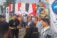 صورة فى العمرانية النائب محمد عبدالحميد يقود ملحمه وطنية الى مدرسة الشهيد هشام شتا للمشاركه فى العمليه الانتخابية