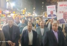 صورة مسيرة حاشدة ضخمه بالطالبية والعمرانية لدعم النائب محمد عبدالحميد في انتخابات النواب