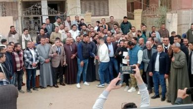 صورة الشعبية الجارفة للنائب محمد عبدالحميد تمتد من الطالبية والعمرانية بالجيزة الى ساقلته وأخميم والكوثر بسوهاج وسط هتافات رنانه من الشباب للسفينه