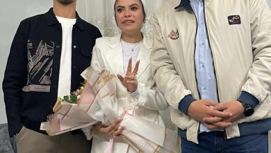 صورة إسلام محمد زكريا وندى صبرى.. خطوبة مباركة تجمع القلوب