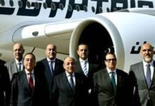 صورة خلال مشاركة وفد “نقل الشيوخ” في مراسم استقبال أحدث الطائرات..المهندس عمرو رشاد: تطوير أسطول مصر للطيران يعكس رؤية الدولة لتعزيز مكانة الناقل الوطني